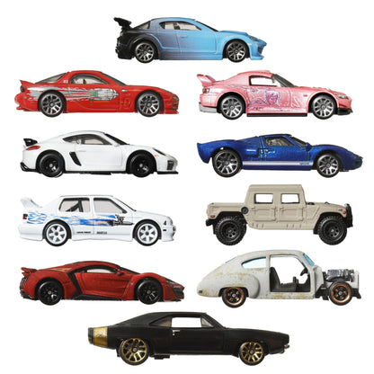 HOT WHEELS Fast & Furious 10 Car Multipack 1:64 - HVX27