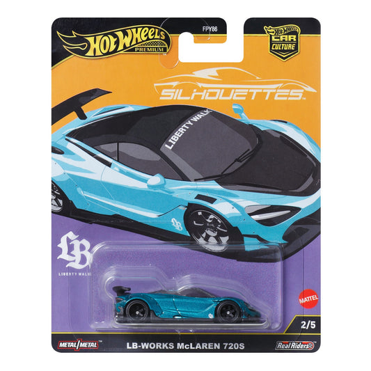 HOT WHEELS Premium Car Culture LB-WORKS McLaren 720S - Silhouettes 2/5 1:64 - JBK47