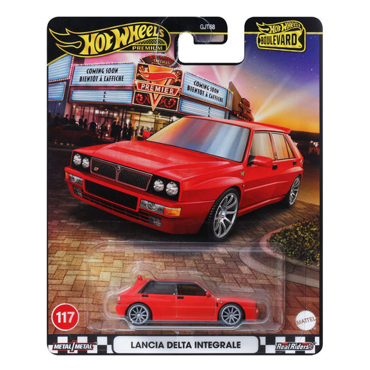 HOT WHEELS Premium Lancia Delta Integrale - Boulevard Die-Cast #117 1:64 - JBL18