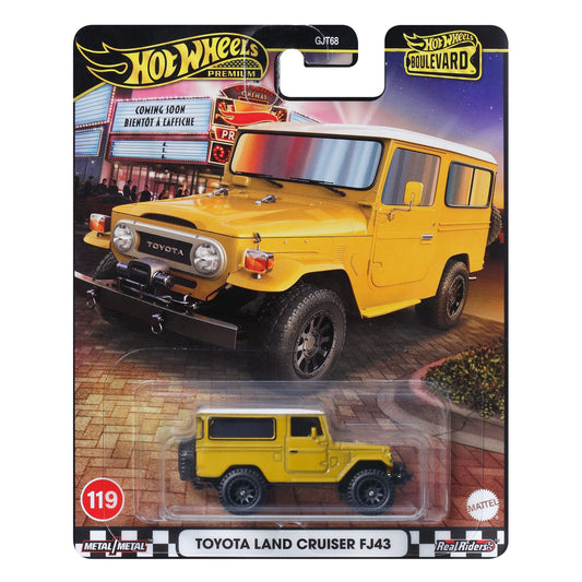 HOT WHEELS Premium Toyota Land Cruiser FJ43 - Boulevard Die-Cast #119 1:64 - JBL25