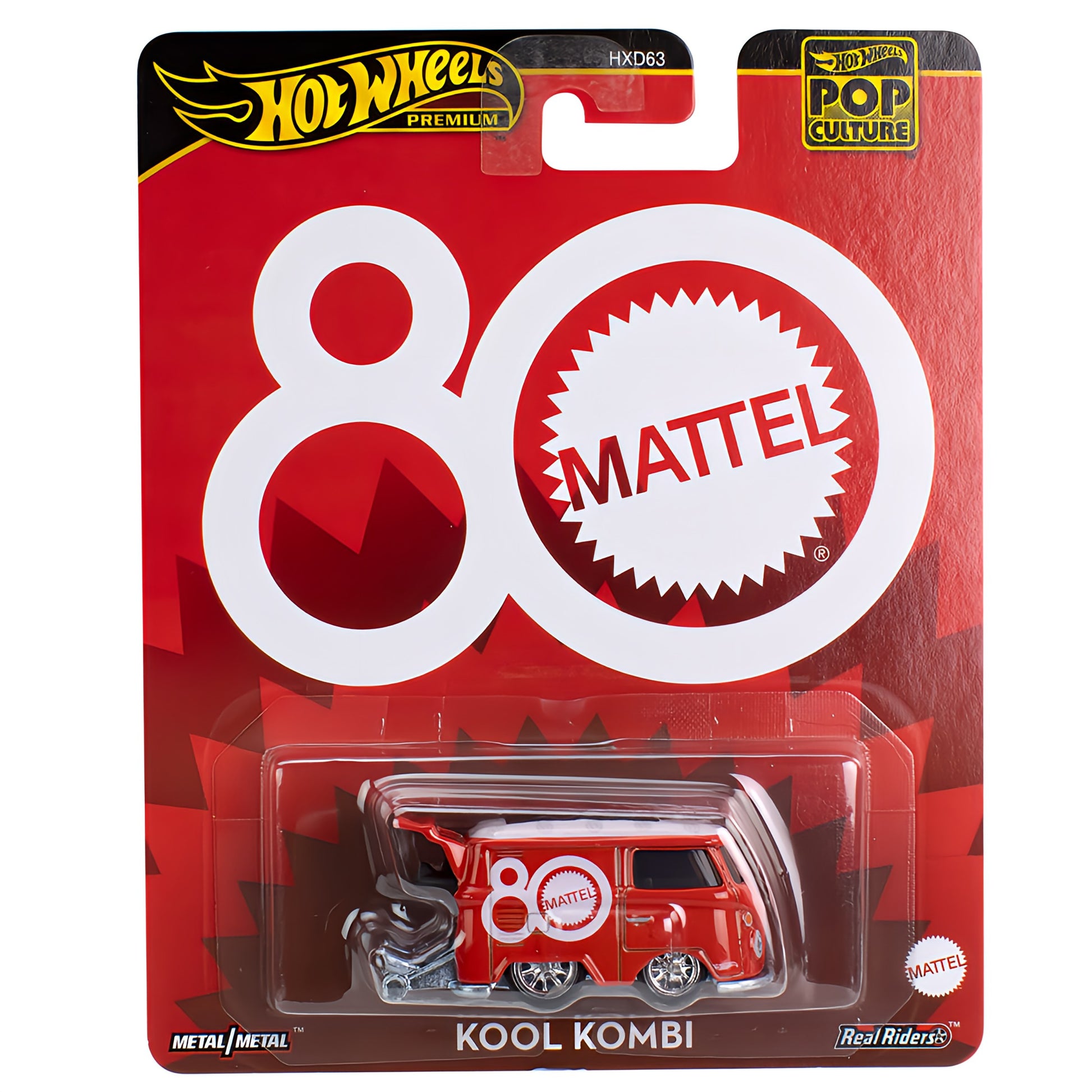 2025 HOT WHEELS Premium Pop Culture Kool Kombi Mattel 80th Anniversary 1:64 - JBL68