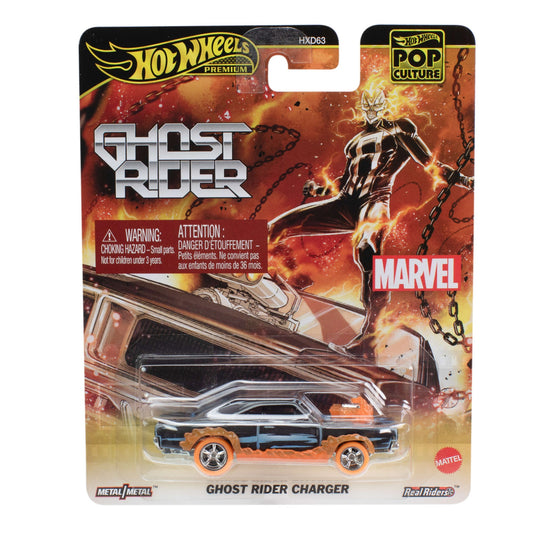 2025 HOT WHEELS Premium Pop Culture Ghost Rider Charger 1:64 - JBL81