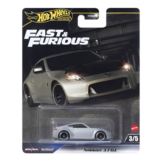 HOT WHEELS Premium Fast & Furious - Nissan 370Z - 3/5 1:64 - JBL91