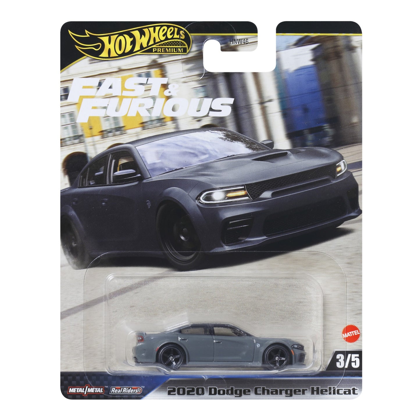 HOT WHEELS Premium Fast & Furious - 2020 Dodge Charger Hellcat - 3/5 1:64 - JBL96