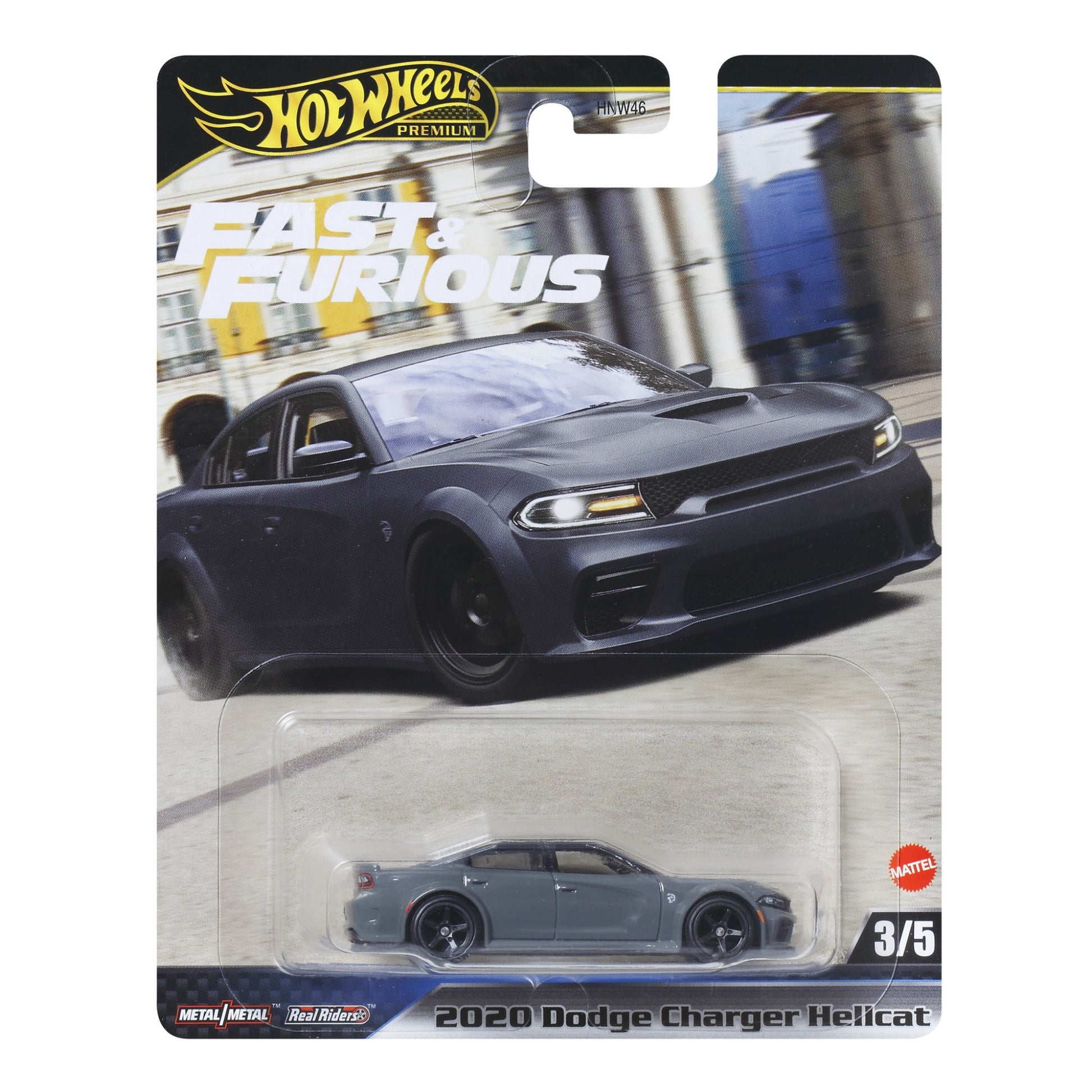 HOT WHEELS Premium Fast & Furious - 2020 Dodge Charger Hellcat - 3/5 1:64 - JBL96