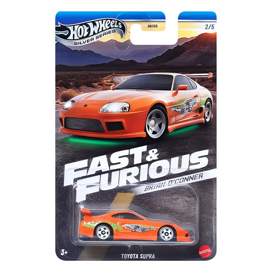 HOT WHEELS Toyota Supra - Fast & Furious: Brian O'Conner Series 2/5 1:64 - JBY30