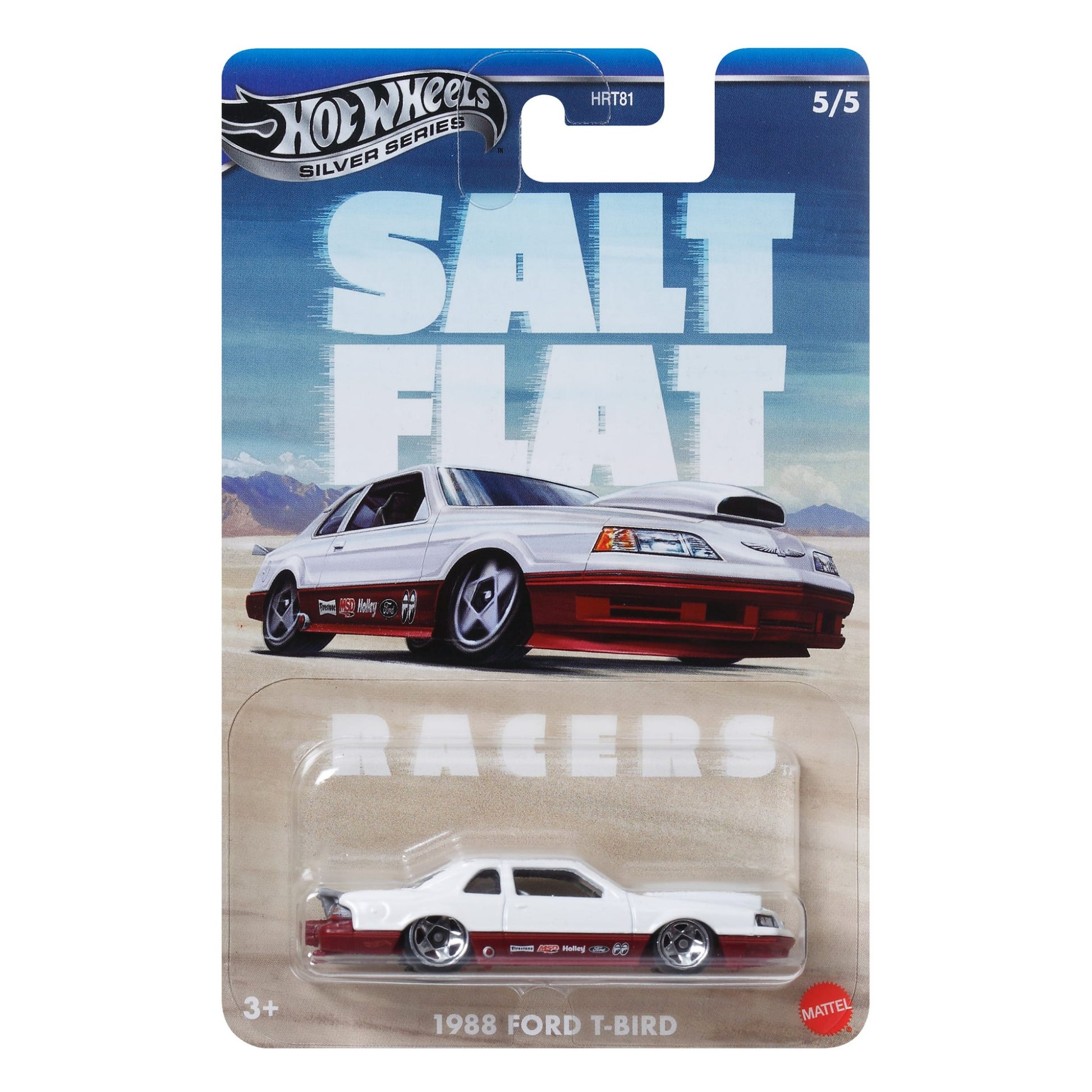 2025 HOT WHEELS Salt Flat Racers 1988 Ford T-Bird 5/5 1:64 - JBY85