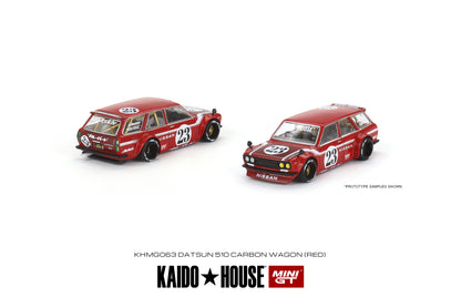 Mini GT Datsun KAIDO 510 Wagon CARBON FIBER V2 1:64 - KHMG063