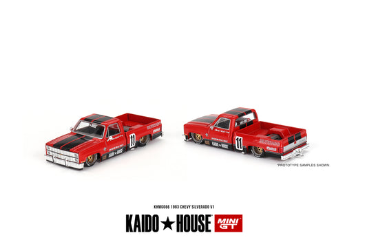 Mini GT Chevrolet Silverado KAIDO V1 1:64 - KHMG066