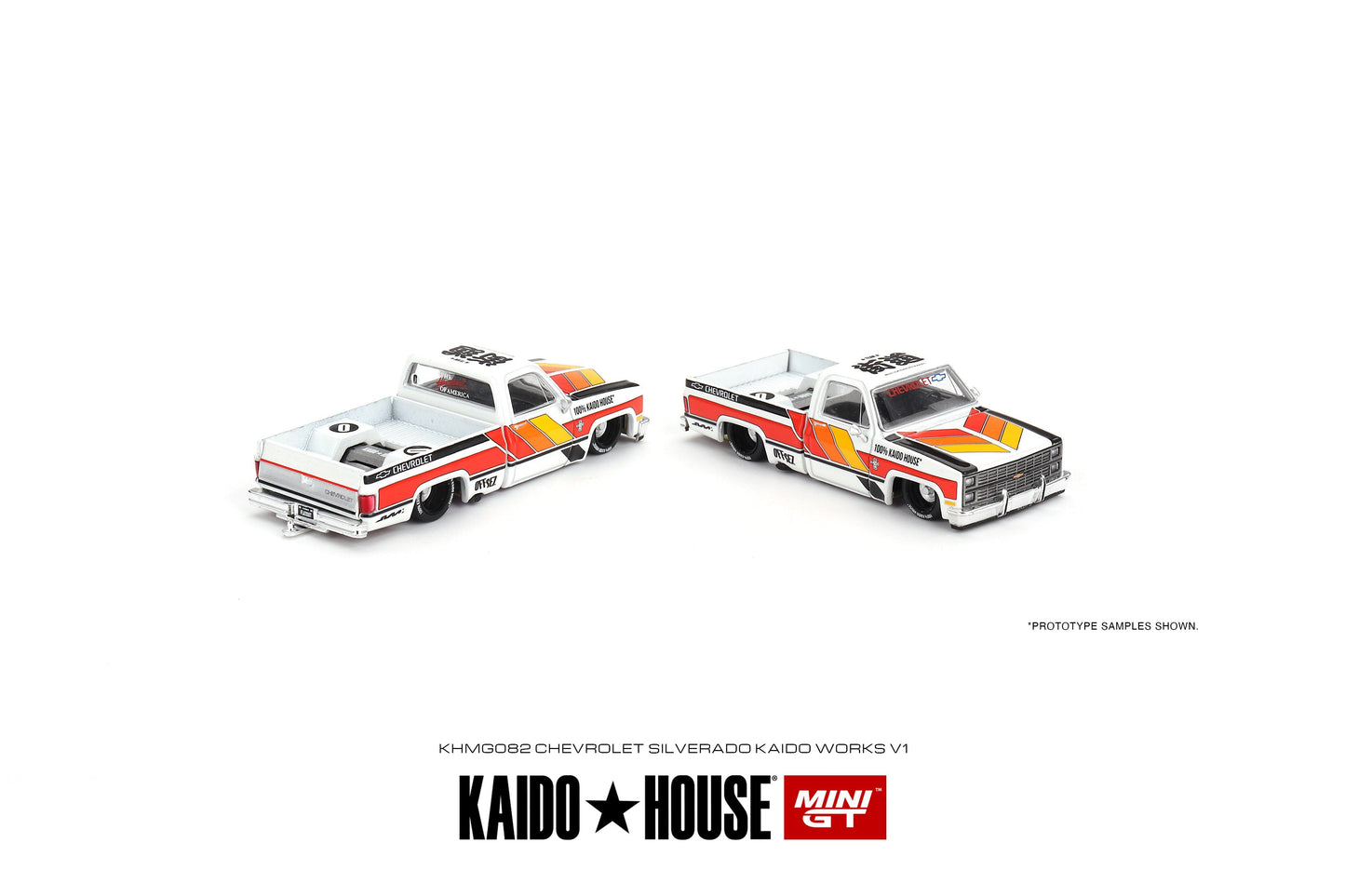 Mini GT Chevrolet Silverado KAIDO WORKS V1 1:64 - KHMG082