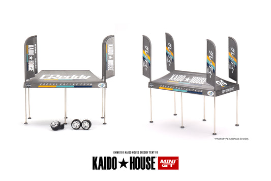 Mini GT Kaido House GReddy Tent V1 1:64 - KHMG101