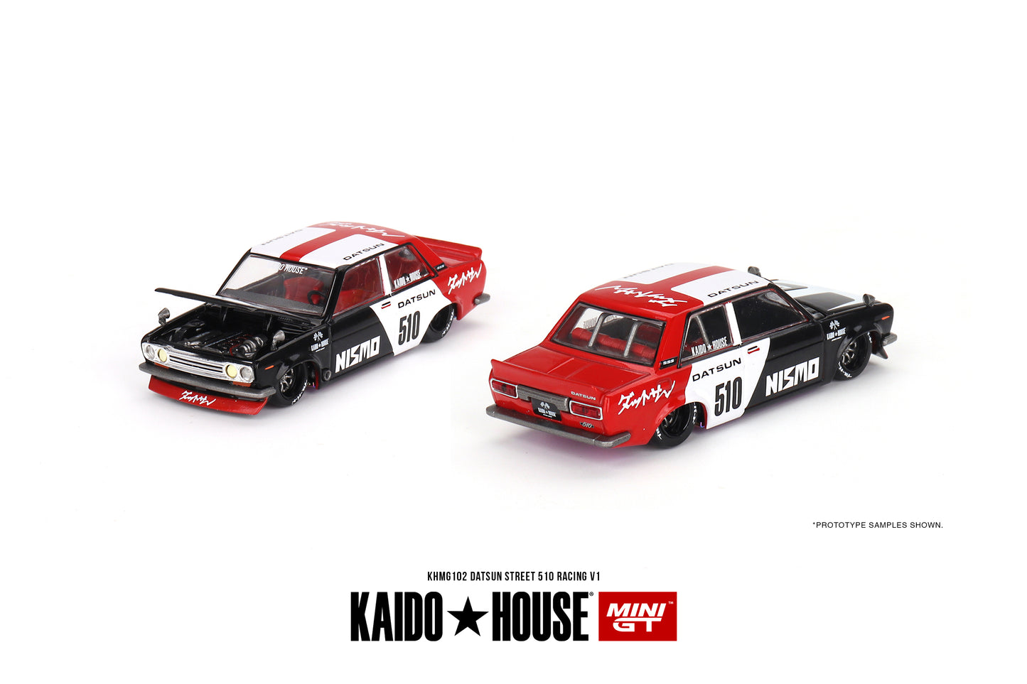 Mini GT Datsun Street 510 Racing V1 1:64 - KHMG102