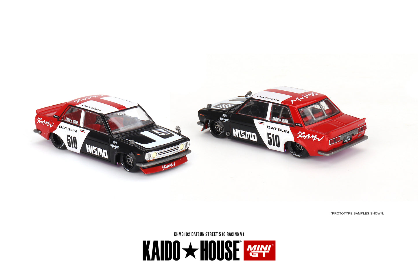 Mini GT Datsun Street 510 Racing V1 1:64 - KHMG102