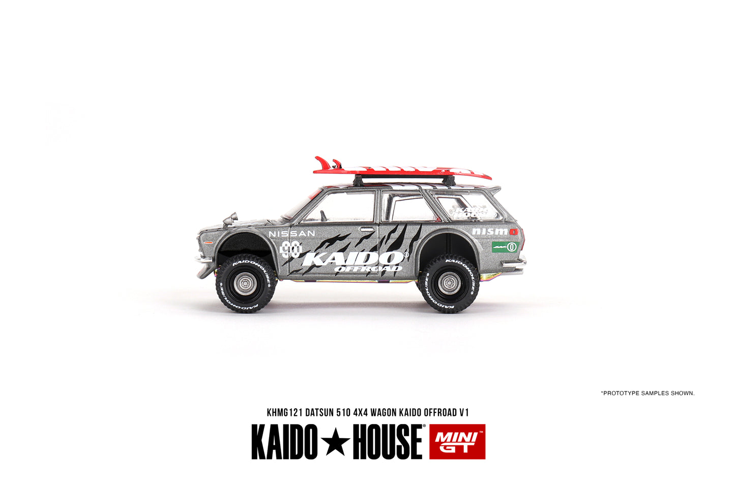 Mini GT Datsun KAIDO 510 Wagon 4x4 Kaido Offroad V1 1:64 - KHMG121