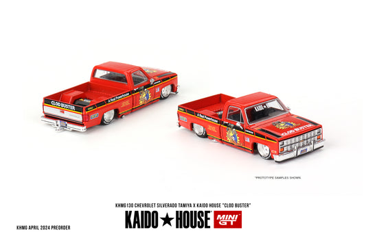 Mini GT Chevrolet Silverado TAMIYA x KAIDO HOUSE "Clod Buster" 1:64 - KHMG130