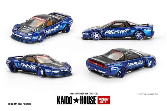 Mini GT Honda NSX Evasive V2 Kaido House 1:64 - KHMG137