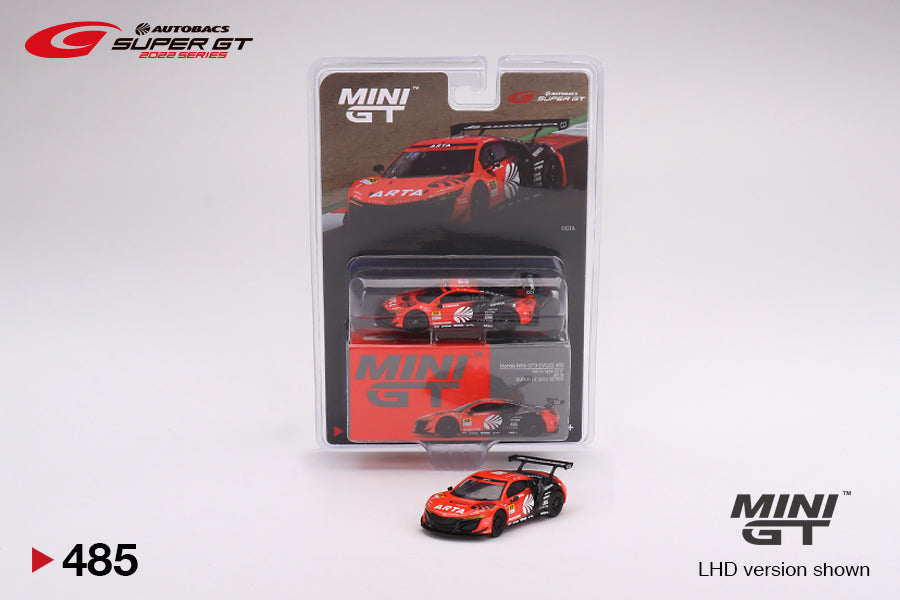 MINI GT Honda NSX GT3 EVO22 #55 ARTA 2022 Super GT Series LHD #485 1:64 - MGT00485