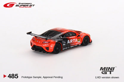 MINI GT Honda NSX GT3 EVO22 #55 ARTA 2022 Super GT Series LHD #485 1:64 - MGT00485