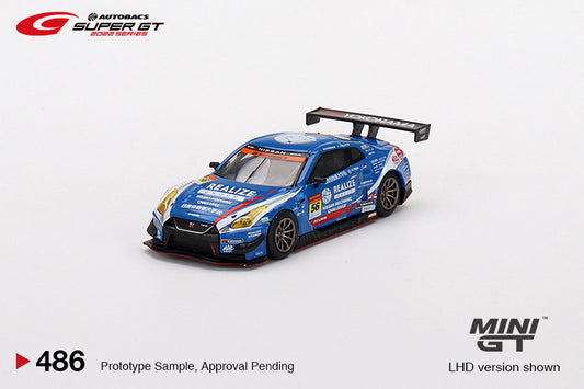 MINI GT Nissan GT-R NISMO GT3 #56 KONDO RACING 2022 Super GT Series LHD #486 1:64 - MGT00486