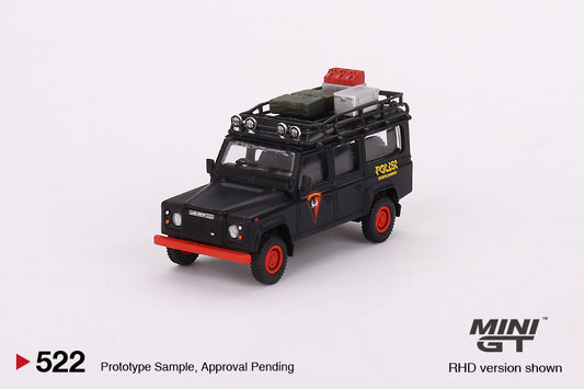 MINI GT Land Rover Defender 110 Mobile Brigade Corps (Korps Brimob) RHD #522 1:64 - MGT00522