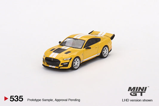 MINI GT Shelby GT500 Dragon Snake Concept Yellow LHD #535 1:64 - MGT00535