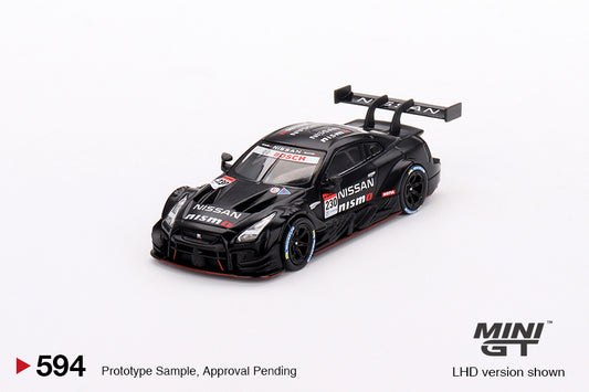 MINI GT Nissan GT-R Nismo GT500 2021 Prototype #230 Super GT Series LHD #594 1:64 - MGT00594