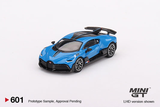 MINI GT Bugatti Divo Blu Bugatti LHD #601 1:64 - MGT00601