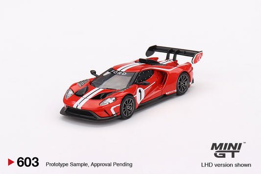 MINI GT Ford GT MK II #013 Rosso Alpha LHD #603 1:64 - MGT00603