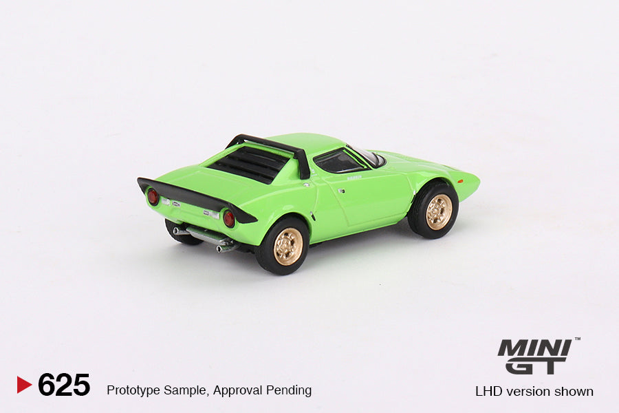 MINI GT Lancia Stratos HF Stradale Verde Chiaro LHD #625 1:64 - MGT00625