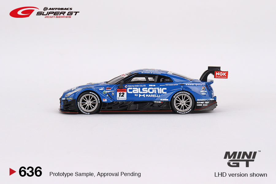 MINI GT Nissan GT-R Nismo GT500 #12 Team Impul 2021 Super GT Series LHD #636 1:64 - MGT00636