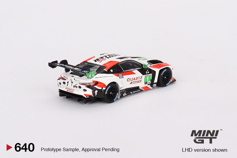 MINI GT BMW M4 GT3 #1  IMSA 2023 Sebring 12 Hrs GTD Winner LHD #640 1:64 - MGT00640