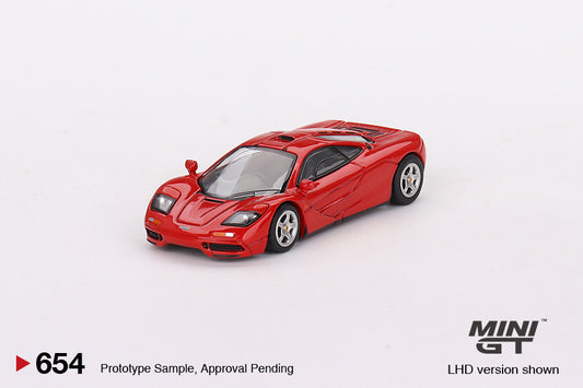 MINI GT McLaren F1 Red #654 1:64 - MGT00654