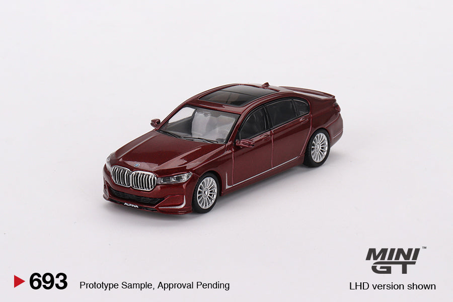 MINI GT BMW Alpina B7 xDrive Aventurin LHD/RHD #693 1:64 - MGT00693