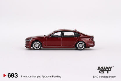 MINI GT BMW Alpina B7 xDrive Aventurin LHD/RHD #693 1:64 - MGT00693