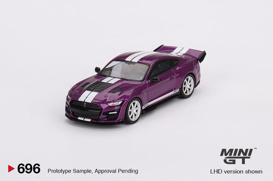 MINI GT Shelby GT500 Dragon Snake Concept Fuchsia Metallic LHD #696 1:64 - MGT00696