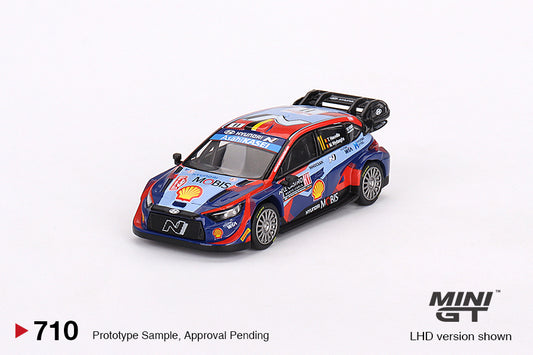 MINI GT Hyundai i20 N Rally1 Hybrid #11 2023 Rally Monte Carlo 3rd Place LHD #710 1:64 - MGT00710