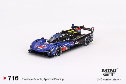 MINI GT Cadillac V-Series.R #2 Cadillac Racing 2023 Le Mans 24 Hrs 3rd Place #716 1:64 - MGT00716