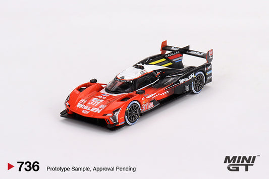 MINI GT Cadillac V-Series.R #311 Action Express Racing 2023 Le Mans 24 Hrs #736 1:64 - MGT00736