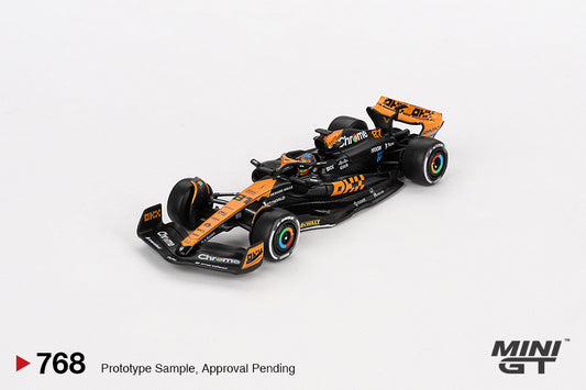 MINI GT McLaren MCL60 #81 Oscar Piastri 2023 F1 2023 Japanese GP 3rd Place #768 1:64 - MGT00768