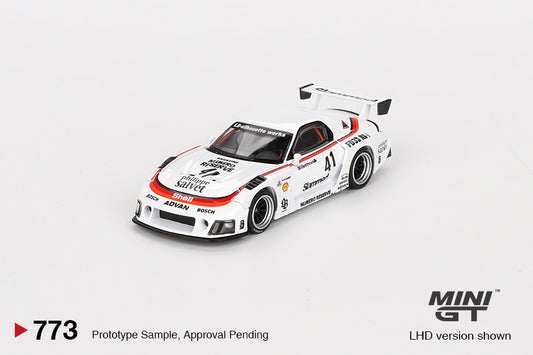 MINI GT Mazda RX-7 LB-Super Silhouette #41 Numero Reserve RHD #773 1:64 - MGT00773