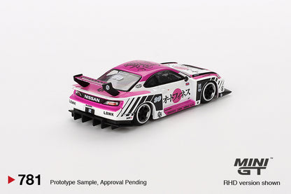 MINI GT Nissan LB-Super Silhouette S15 SILVIA Auto Finesse SEMA 2023 RHD #781 1:64 - MGT00781