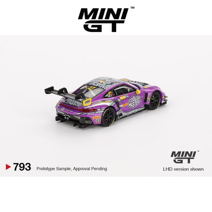 MINI GT Porsche 911 GT3 R #27 HubAuto Racing 2023 FIA GT World Cup 70th Macau Grand Prix LHD #793 1:64 - MGT00793-L