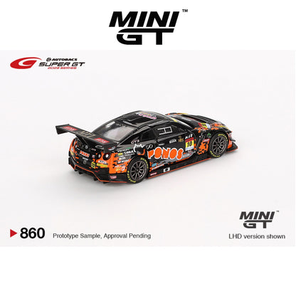 MINI GT Nissan GT-R NISMO GT3 #10 "Ponos Gainer GT-R" Gainer 2023 SUPER GT SERIES #860 1:64 - MGT00860-BL