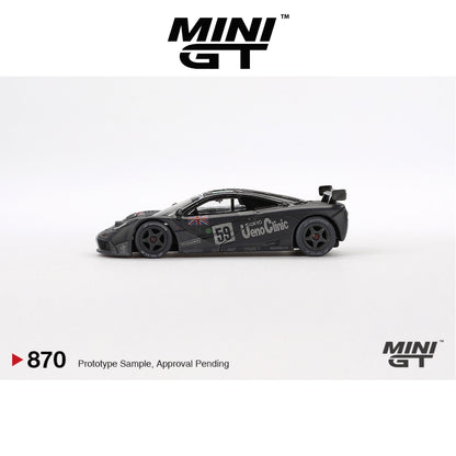 MINI GT McLaren F1 GTR #59 1995 Le Mans 24Hr Winner Post-Race Weathered #870 LHD 1:64 - MGT00870-L