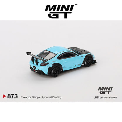 MINI GT Toyota GR86 LB★Nation Baby Blue #873 LHD/RHD 1:64 - MGT00873