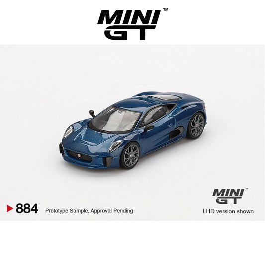 MINI GT Jaguar C-X75 Blue LHD #815 1:64 - MGT00884