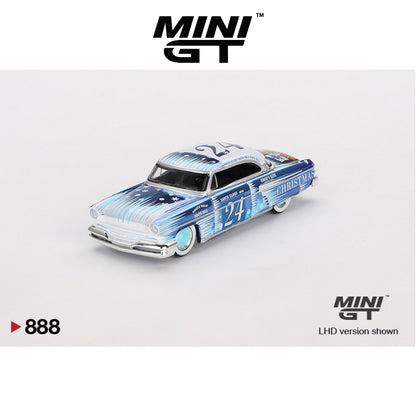 MINI GT Lincoln Capri Christmas Hot Rod by Tim Sadchikov 2024 Christmas Edition LHD #888 1:64 - MGT00888-L