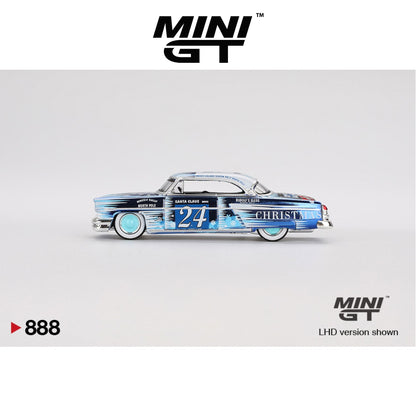 MINI GT Lincoln Capri Christmas Hot Rod by Tim Sadchikov 2024 Christmas Edition LHD #888 1:64 - MGT00888-L