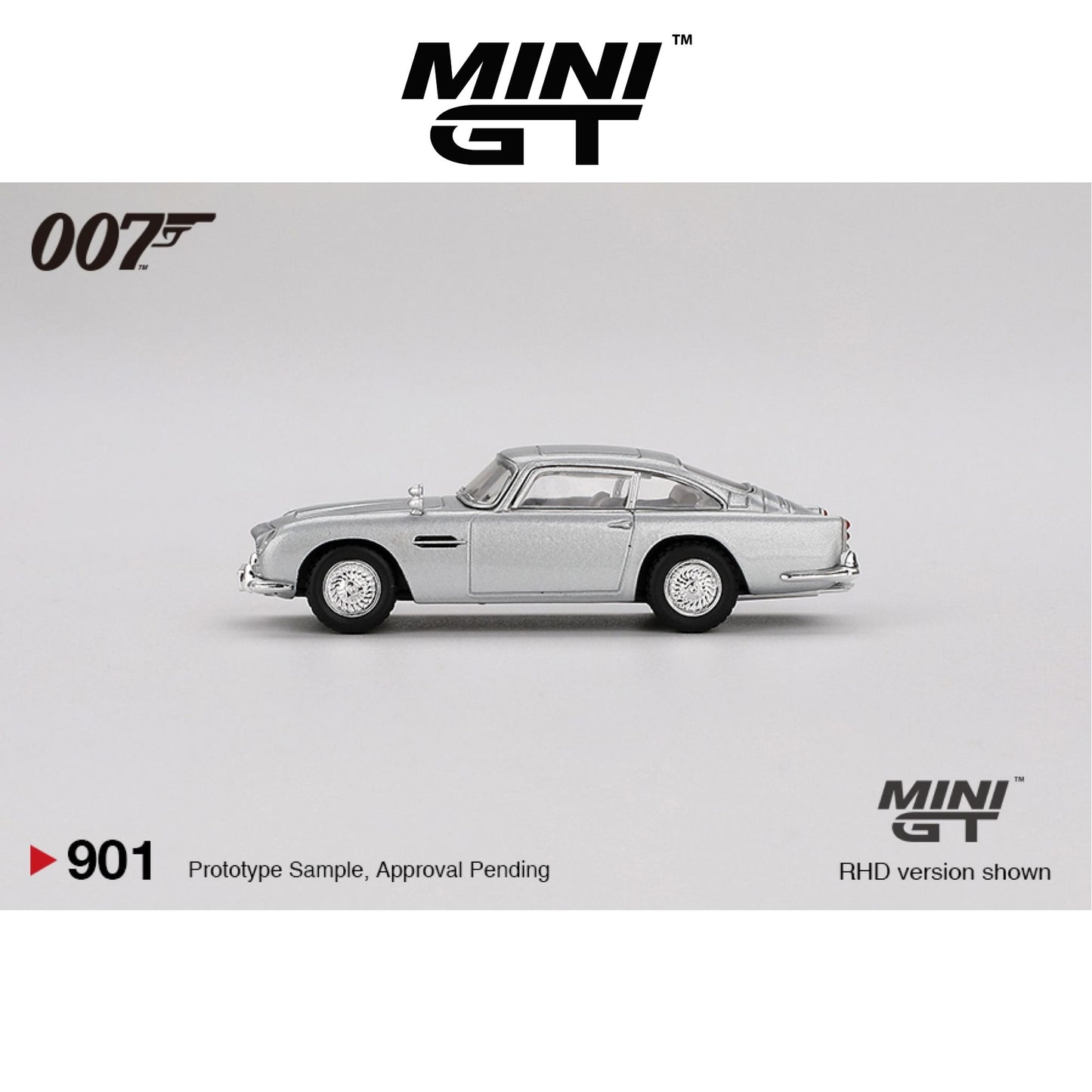 MINI GT Aston Martin DB5  “Thunderball” #901 English Version 1:64 - MGT00901-007E