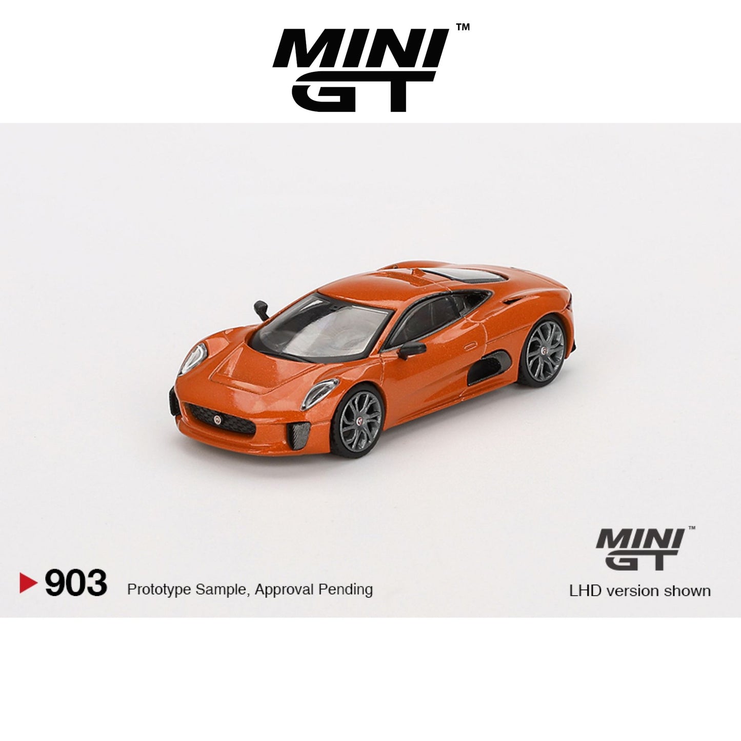 MINI GT Jaguar C-X75 "Spectre" #903 English Version 1:64 - MGT00903-007E